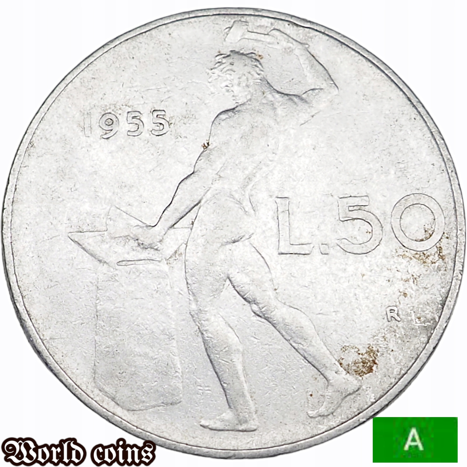 50 LIR 1955 WŁOCHY