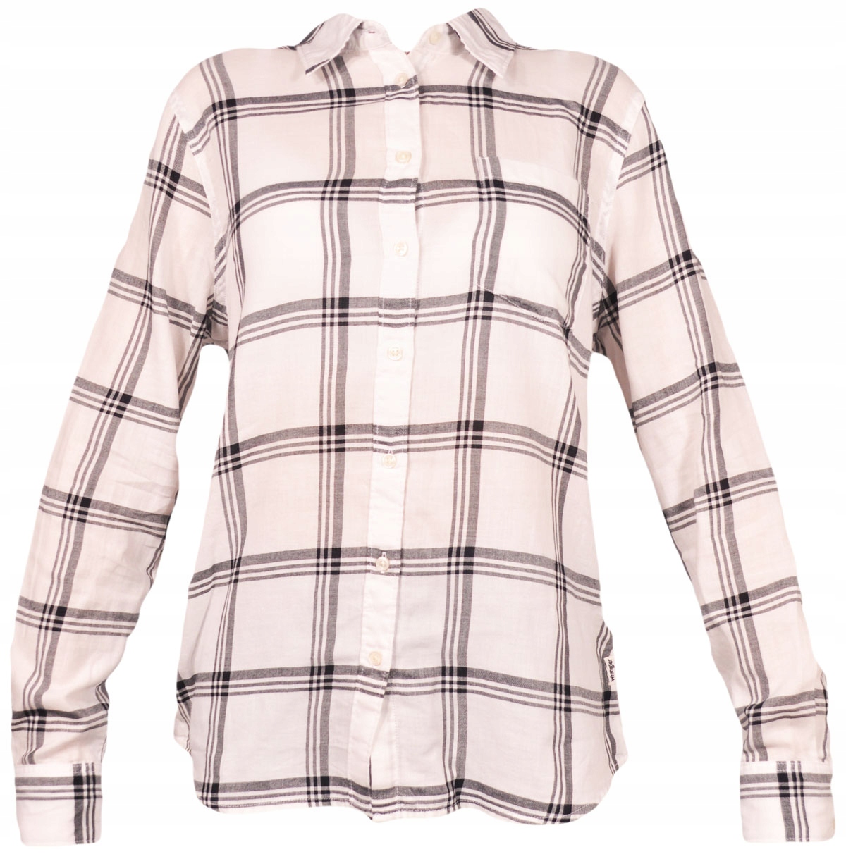 Wrangler košile Ls bílá Regular 1PKT Shirt S