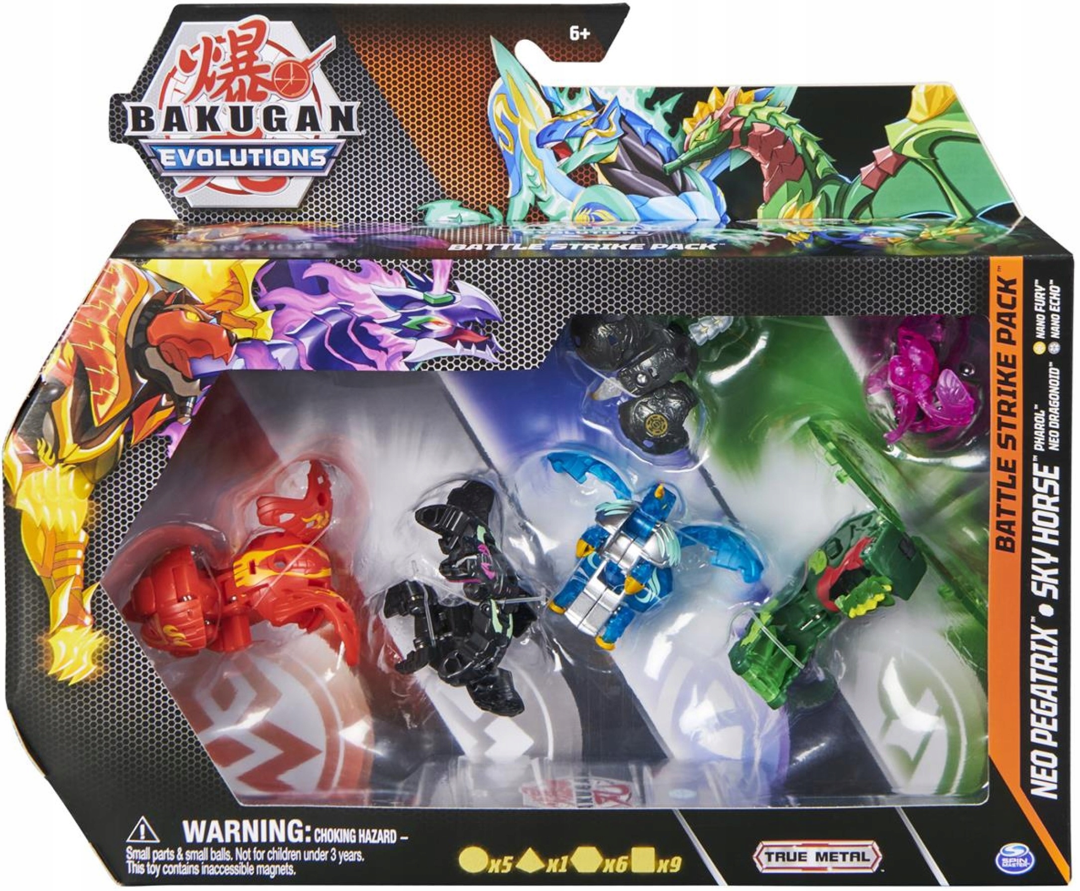 

Bakugan Evolutions Battle Strike Pack 6 Figurek