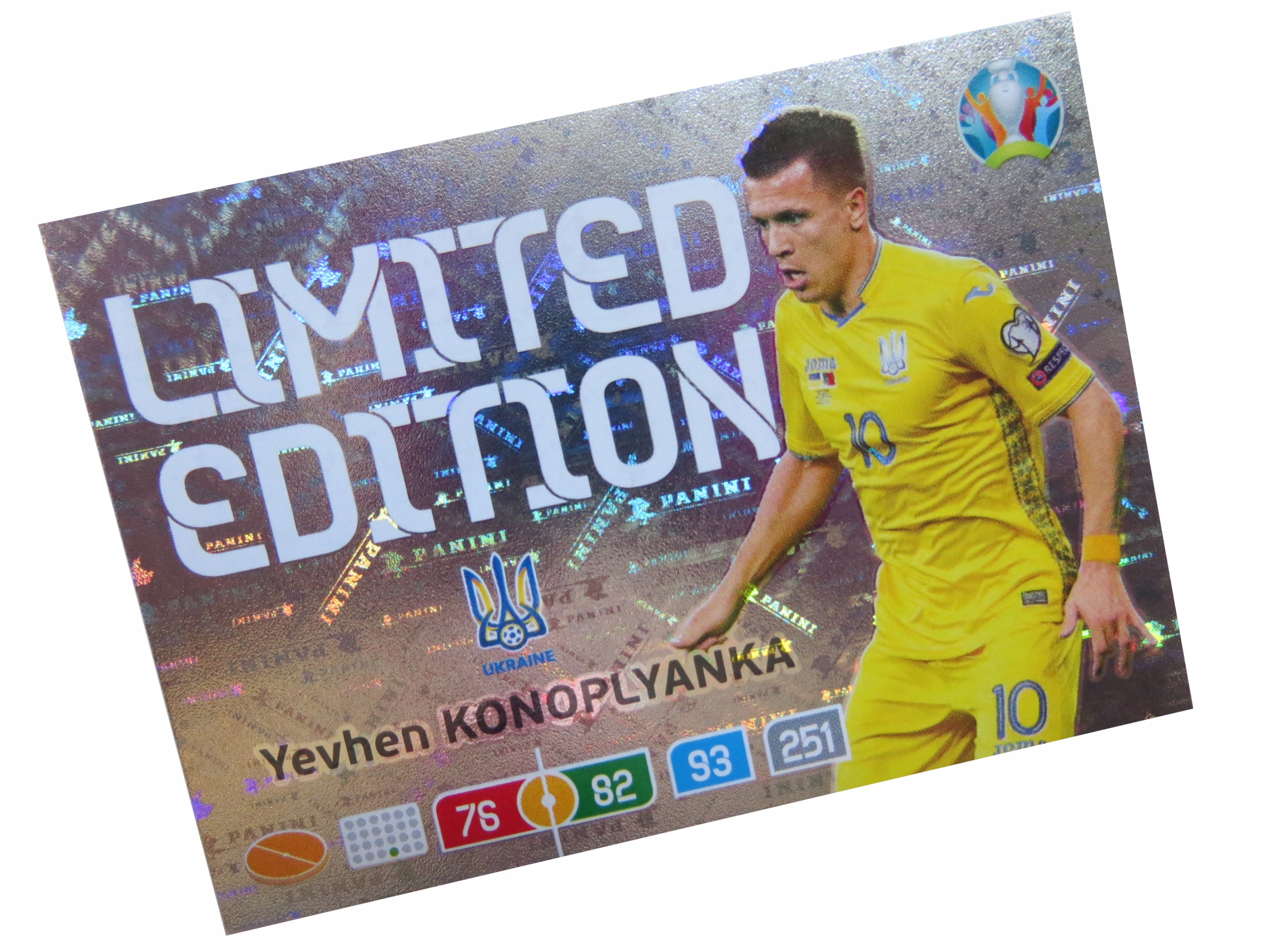 Panini Euro 2020 Karta Limited Konoplyanka