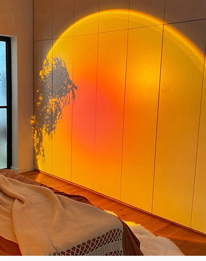 LAMPKA NOCNA LED SUNSET ZACHÓD SŁOŃCA 4 RÓŻNE KOLORY I WARIANTY USB Kod producenta Sunset