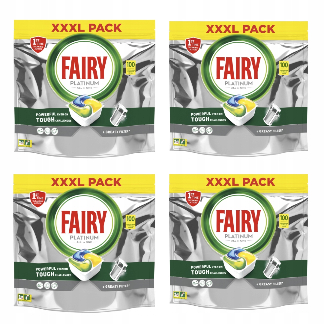 

Tabletki Do Zmywarki Fairy Platinum 400 Sztuk