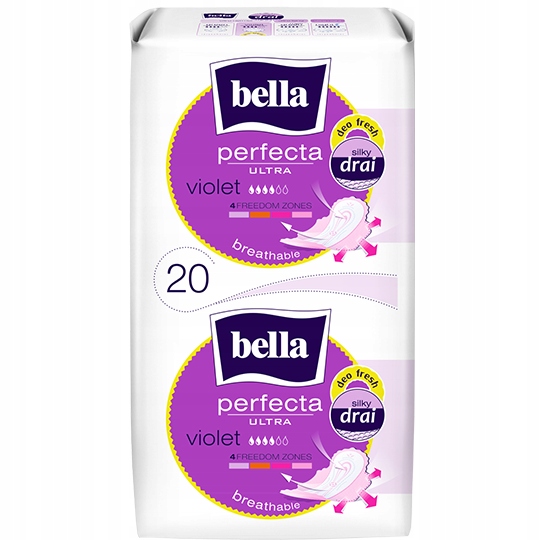 

Podpaski Bella Perfecta Ultra Violet 20 szt.