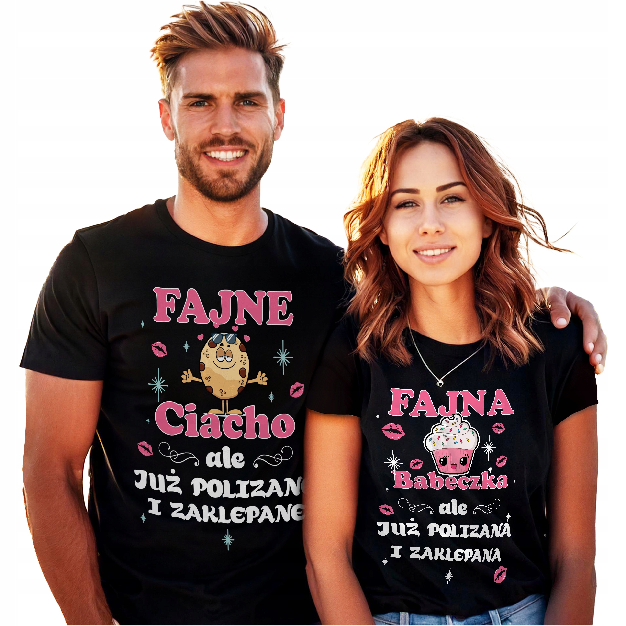 Sada Triček Pro Páry Ciacho A Bábovka Dárek K Valentýnu Love Gift