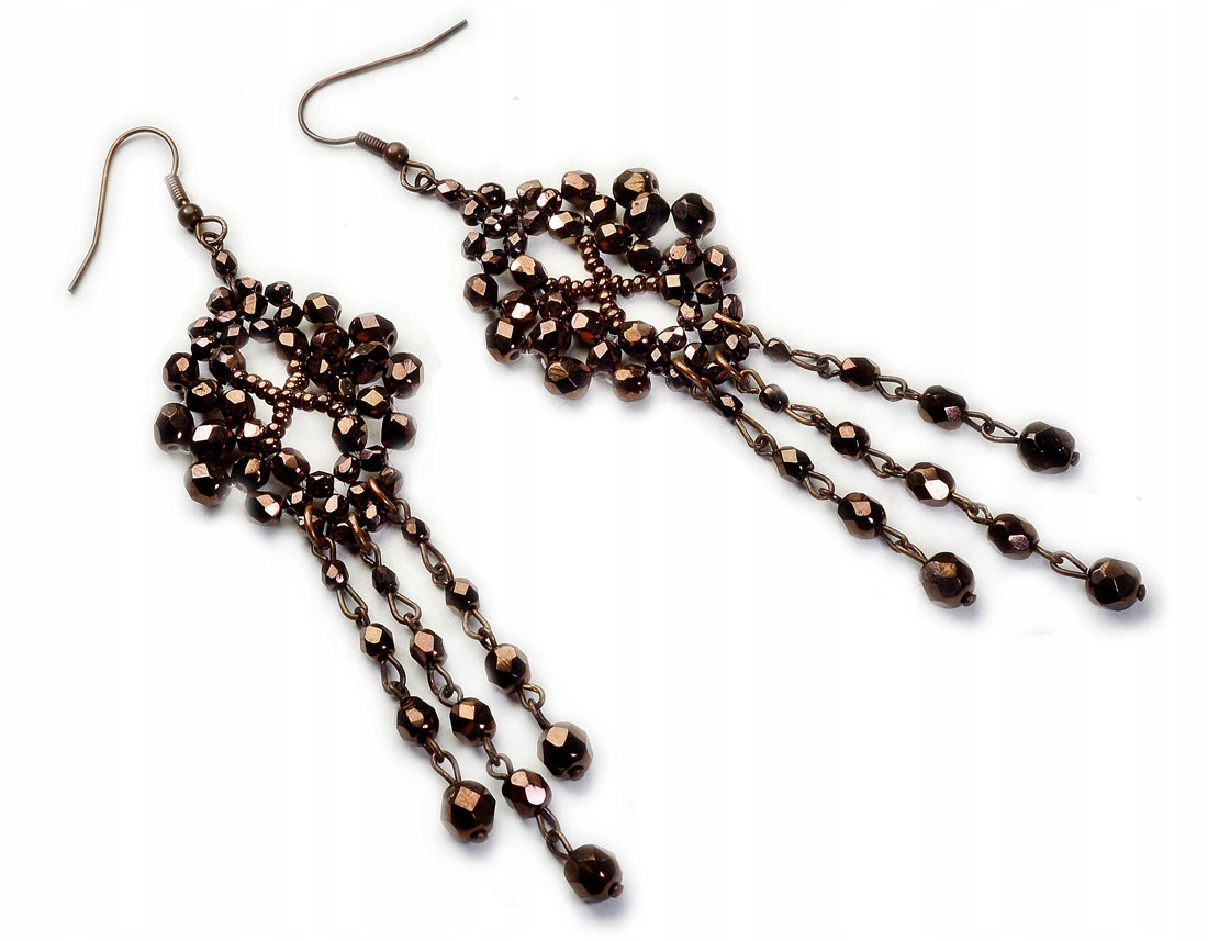 

Długie Kolczyki Brązowe Orientalne Modne Jablonex