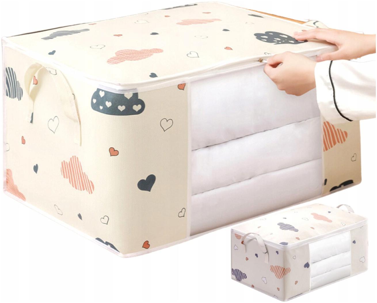 Pokrowiec na pościel odzież torba Organizer pudło