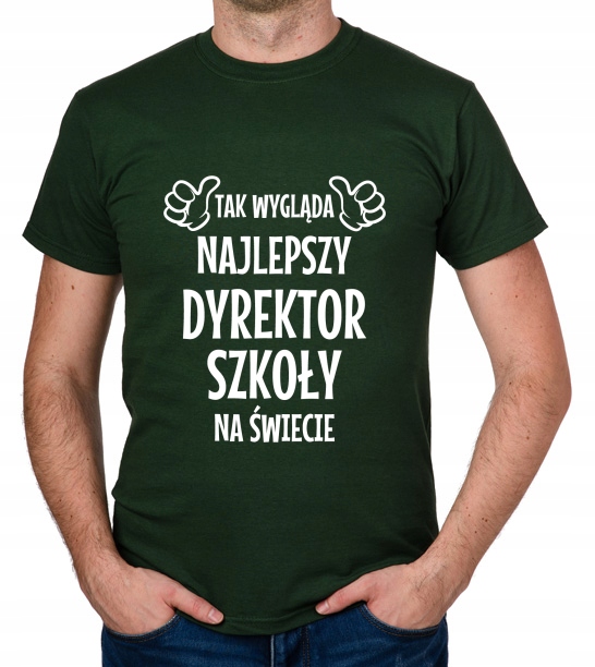 

koszulka Najlepszy Dyrektor Szkoły prezent