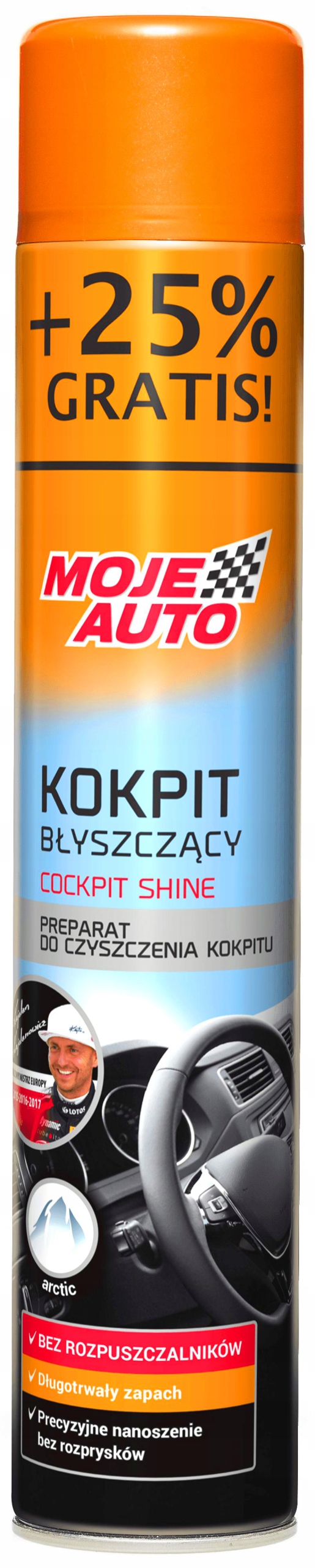 

Moje Auto Kokpit Nabłyszczający Arctic 750 ml