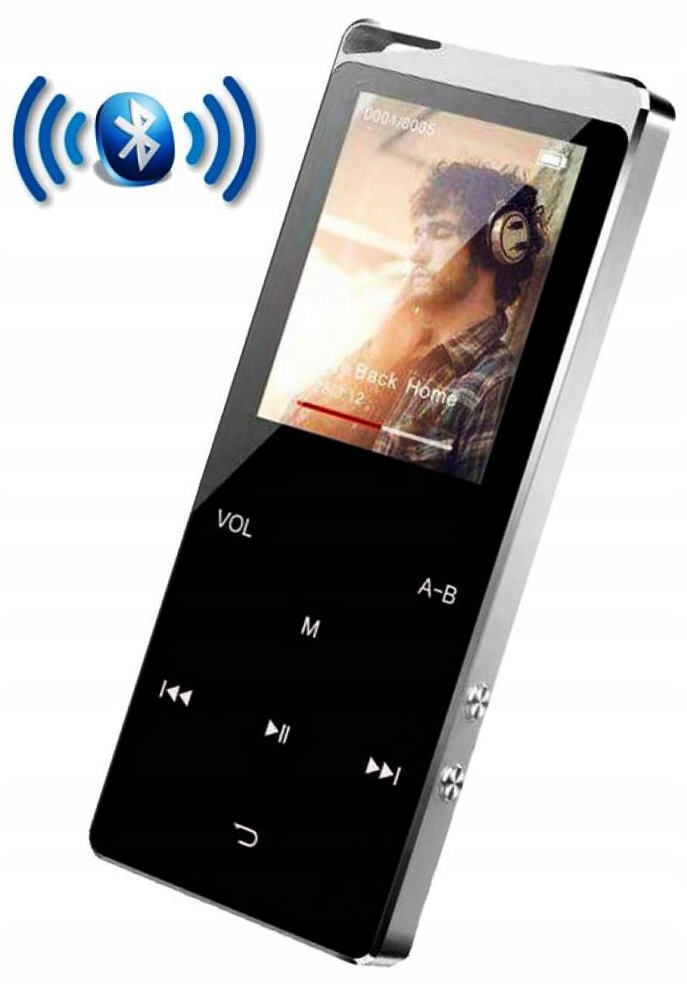 Odtwarzacz MP4 X03 8GB bluetooth głośnik MP3 czarny Komunikacja Bluetooth