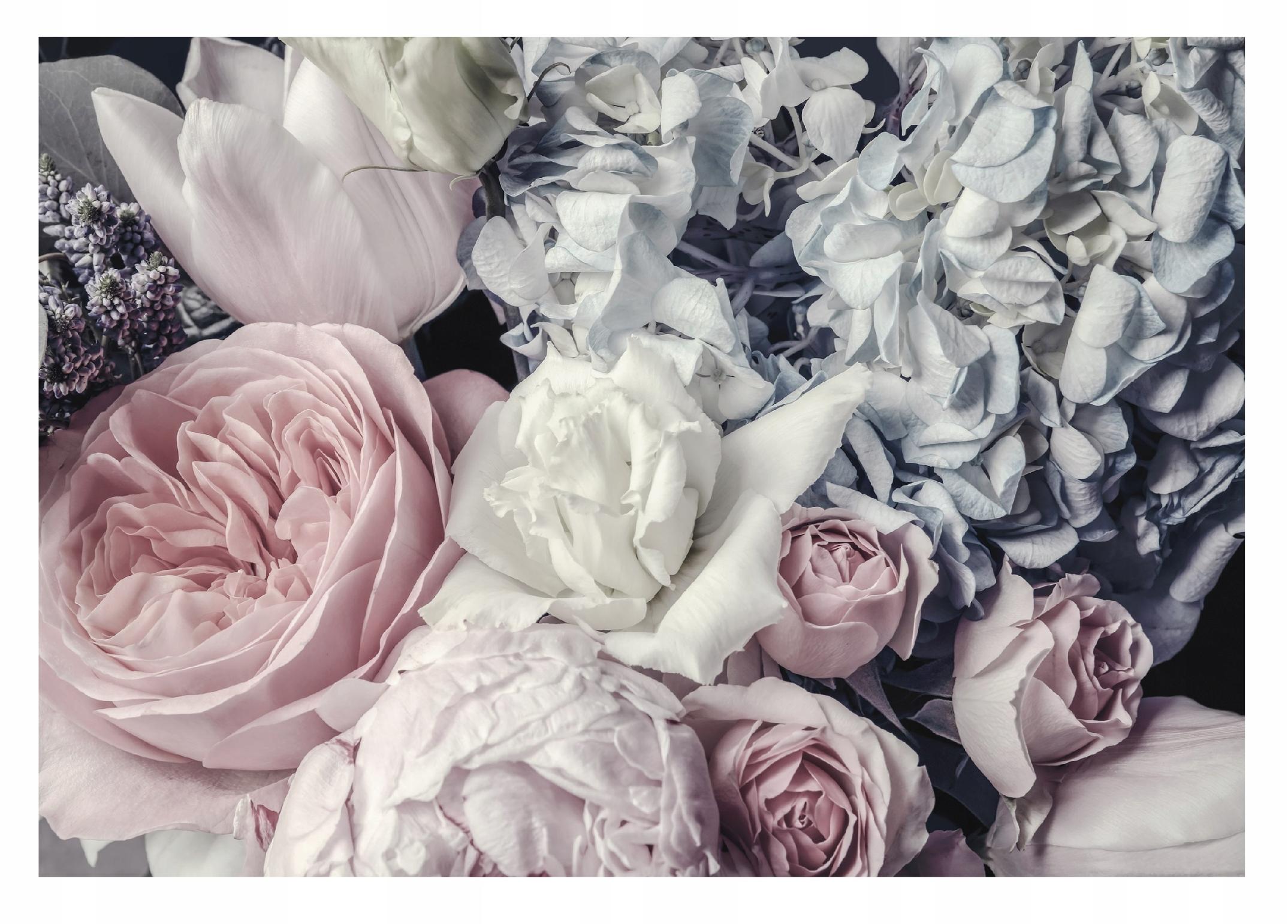 FOTOTAPETA KWIATY DUŻE PIWONIE TAPETA ŚĆIENNA FLIZELINA SYPIALNIA 368x254