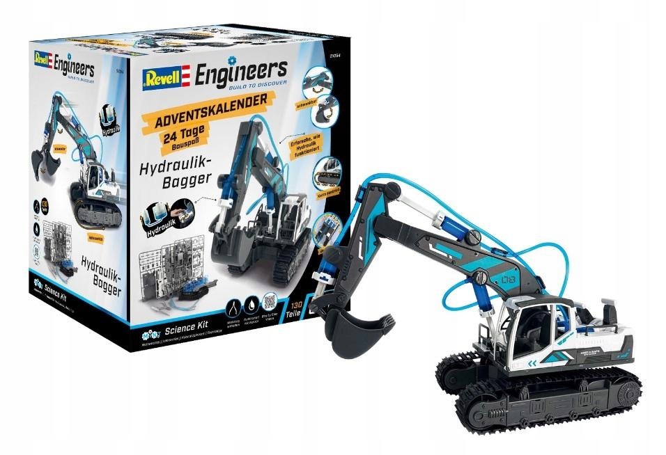 Adventní kalendář Bagr Revell Engineers
