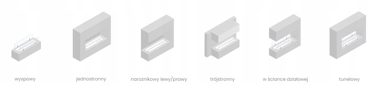 Biokominek biopalenisko do zabudowy Inbox 500 Czarny SimpleFire Głębokość produktu 15 cm