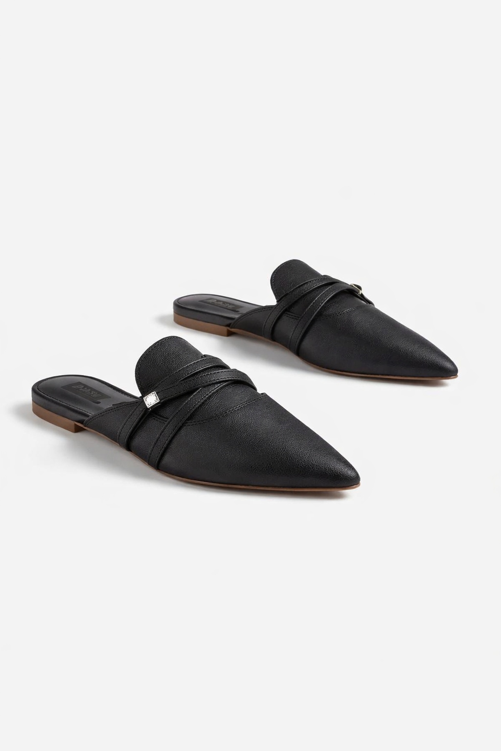 Černé Nazouváky S Ozdobným Páskem 39 1I1A