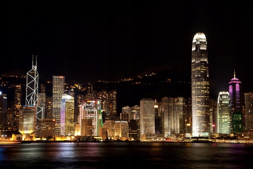 

Fototapeta flizelina na wymiar Hongkong Skyline