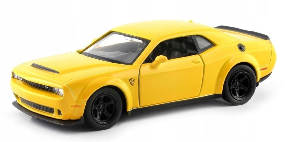 

Zabawka Dodge Challenger Srt Demon Żółty