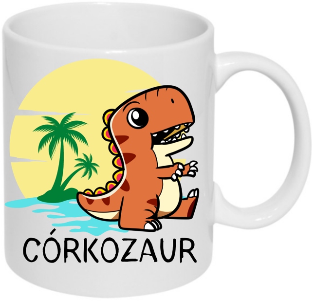 

Kubek Dla Dzieci Dla Córki Córkozaur Humor