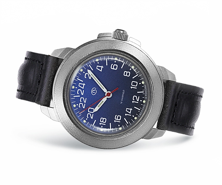Wostok Vostok KAMANDIRSKI-nový 43623G-mat-24 Hodinový „Titanium“