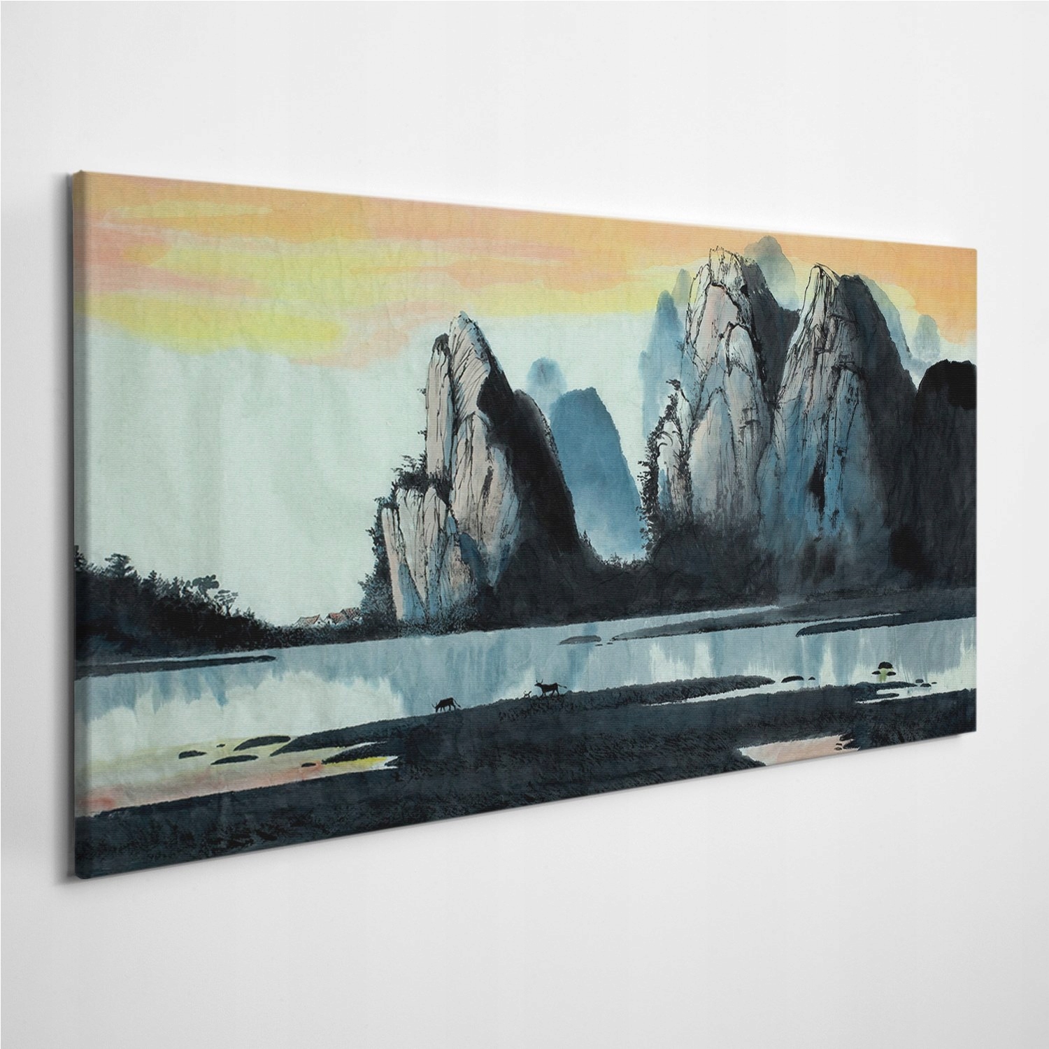

Obraz na płótnie na ścianę Chiny Góry Rzeka 120x60