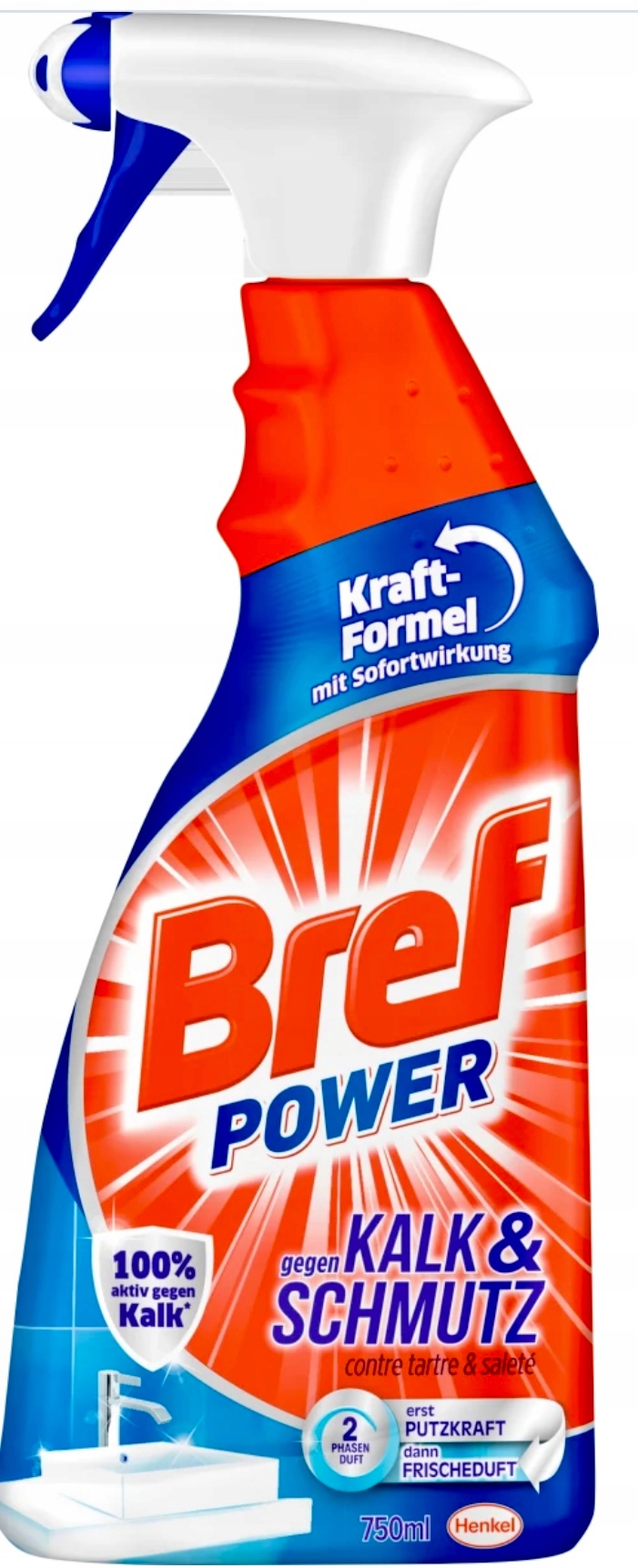 Bref Power Kalk&Schmutz Środek na Kamień i Brud 750 ml — 3