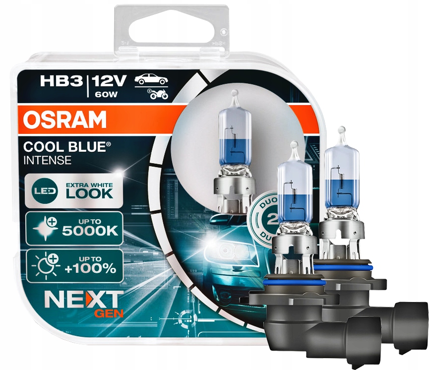

Osram Cool Blue Intense Next Gen 5000K HB3 Kpl
