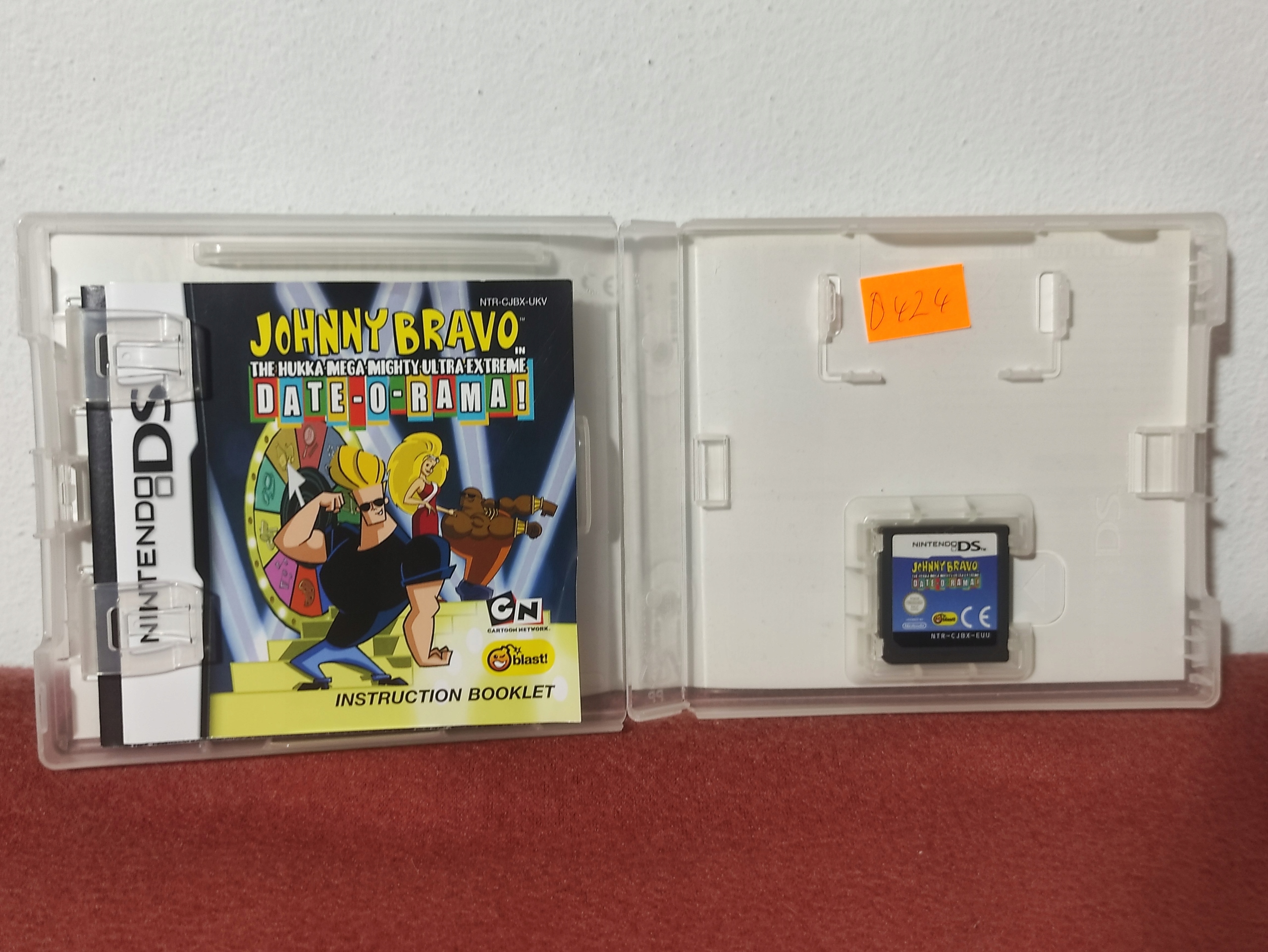 Johnny Bravo Date-O-Rama! Nintendo DS 3XA Unikat! Producent .dat