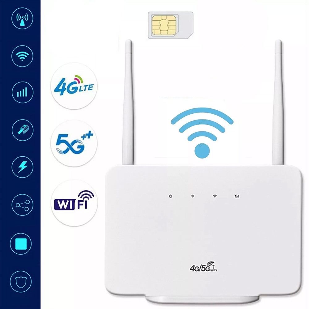 Router Modem 4G/5G Lte Wifi na Sim kartu 300 Mbps 802.11 b/g/n