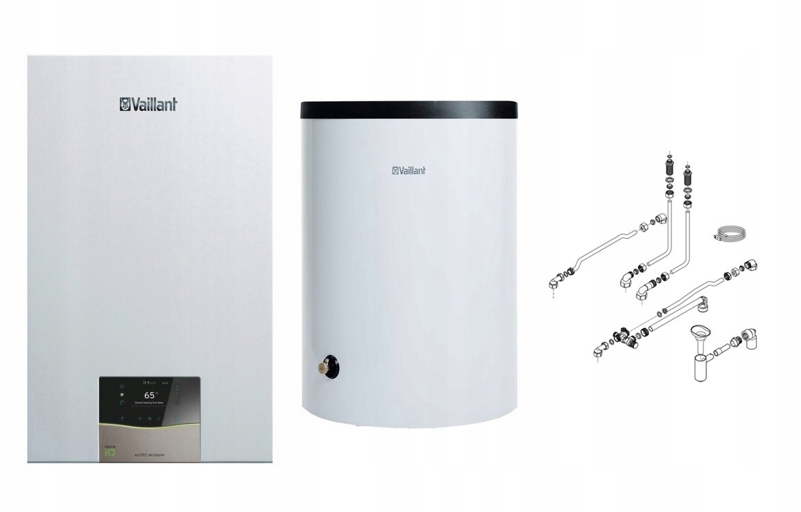 Vaillant pakiet VC 15CS/1-5 Vih R 150/6B zestaw podłączeniowy