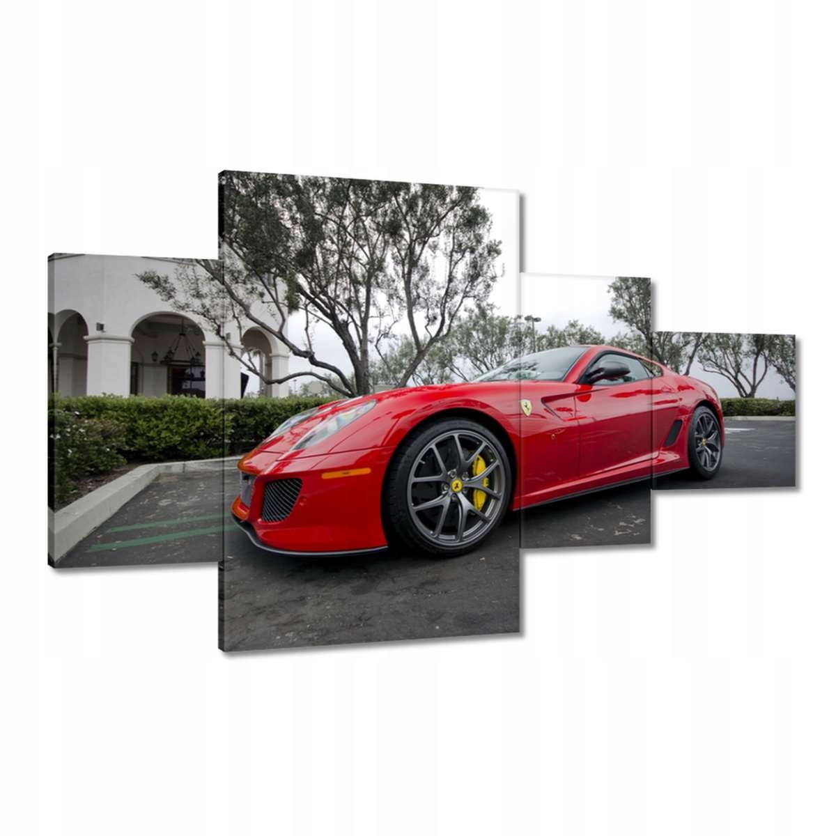 Obraz 130x80 Červené Ferarri