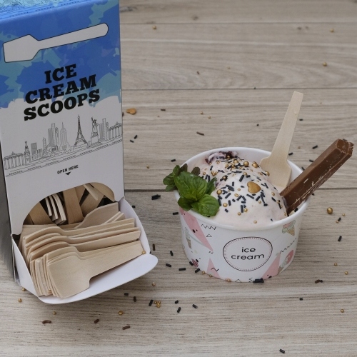 Miski na lody Kram Ice Cream 37068 245 ml wielokolorowe 25 szt. Marka Kram