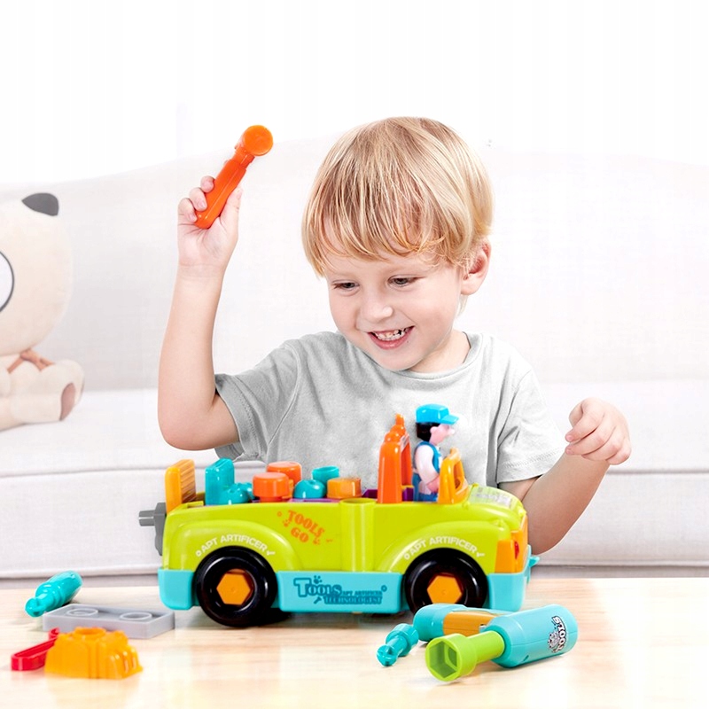 AUTO DO ROZKRĘCANIA ZESTAW MAJSTERKOWICZA MECHANIKA KLOCKI KONSTRUKCYJNE EAN (GTIN) 5904158135247