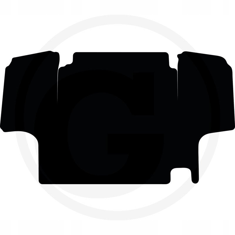 22239405 - коврик напольный, ковровое покрытие резиновый Case 844XL