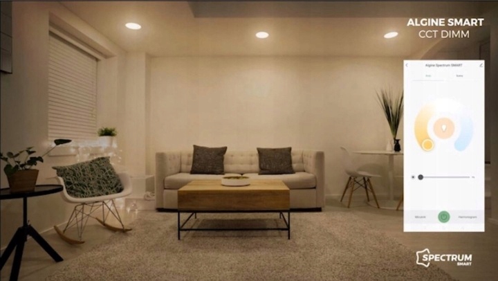 Inteligentna oprawa NYMPHEA 36W Wi-Fi SpectrumSMART Kształt okrągły