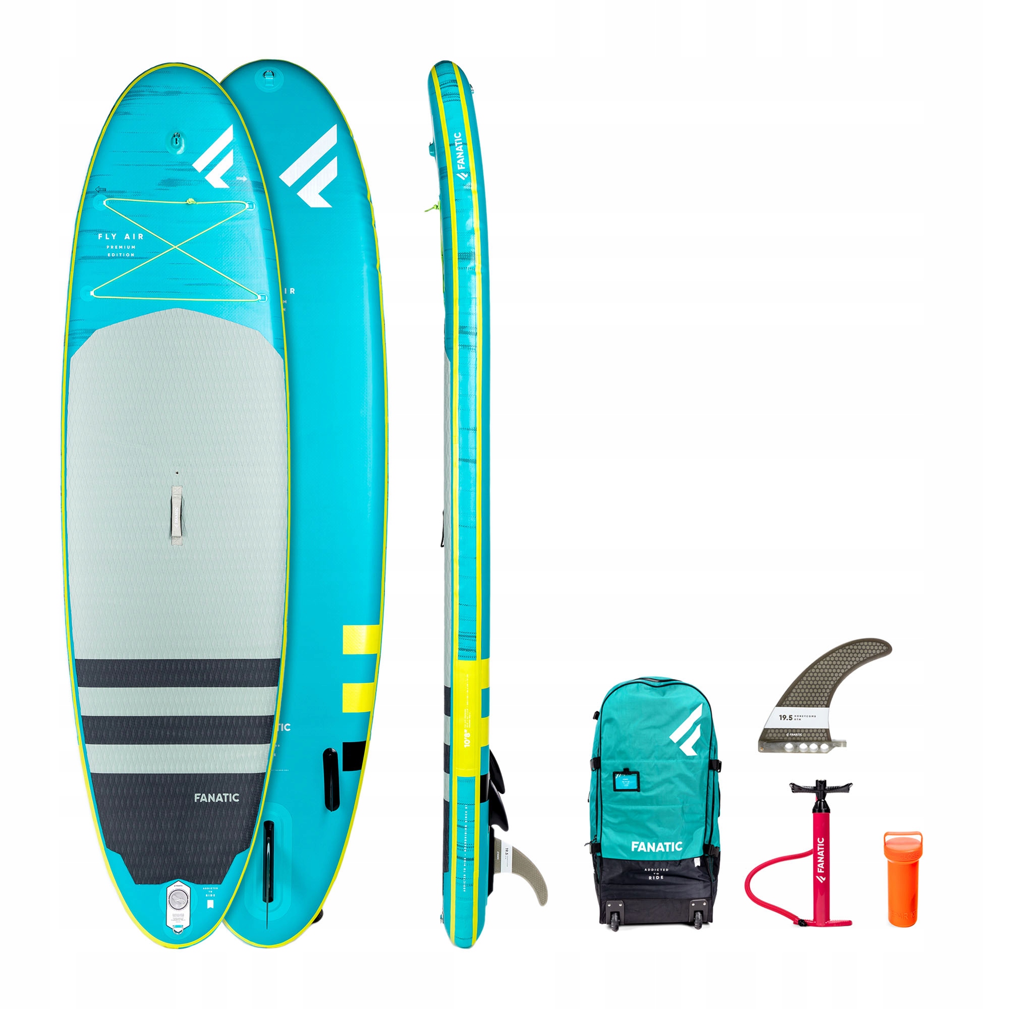 Deska Sup Fanatic Stubby Fly Air Premium niebieska 13200-1132 10'8"