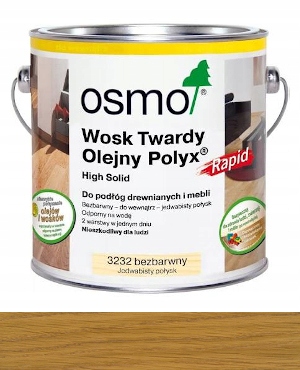 

Osmo 3232 Wosk twardy olejny rapid 0,75L Połysk
