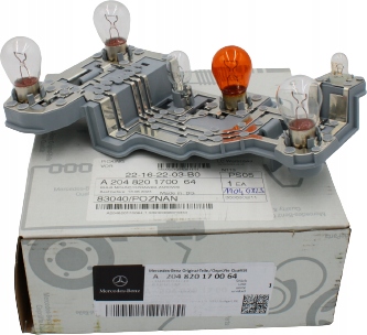 

Wkład Lampy Oprawa Żarówek Tył Lewa Mercedes W204