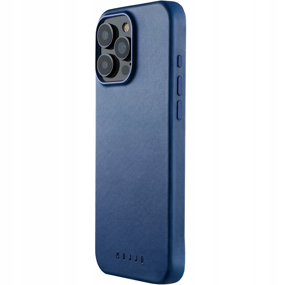 Pouzdro Mujjo pro iPhone 16 Pro Max, kryt z přírodní kůže