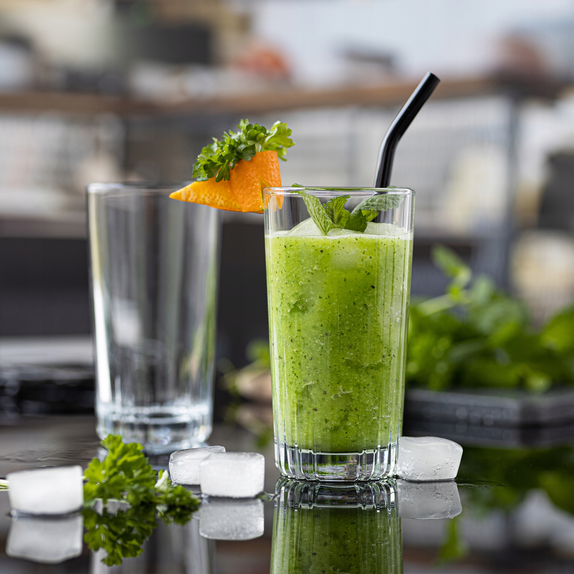 SZKLANKI DO NAPOJÓW Wody Drinków ZESTAW 6x380ml LONG DRINK Wysokie ŻŁOBIONE Marka Trend For Home