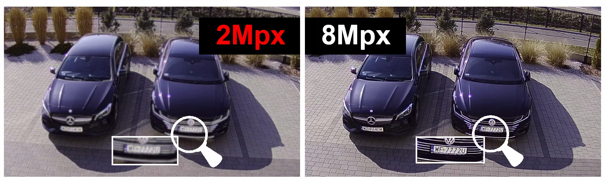 KAMERA ANALOGOWA 8MPX DVS TVI TURBO HD ZEWNĘTRZNA Zasięg podczerwieni 25 m