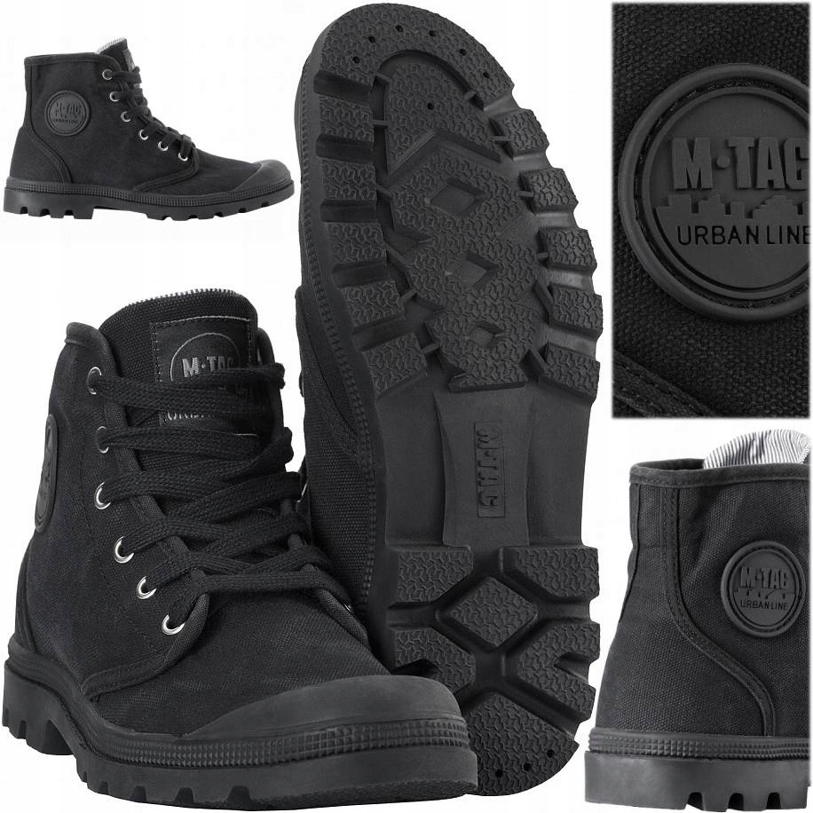 Boty Vojenské Trekové Turistické Prodyšné Černé M-tac Vel. 41