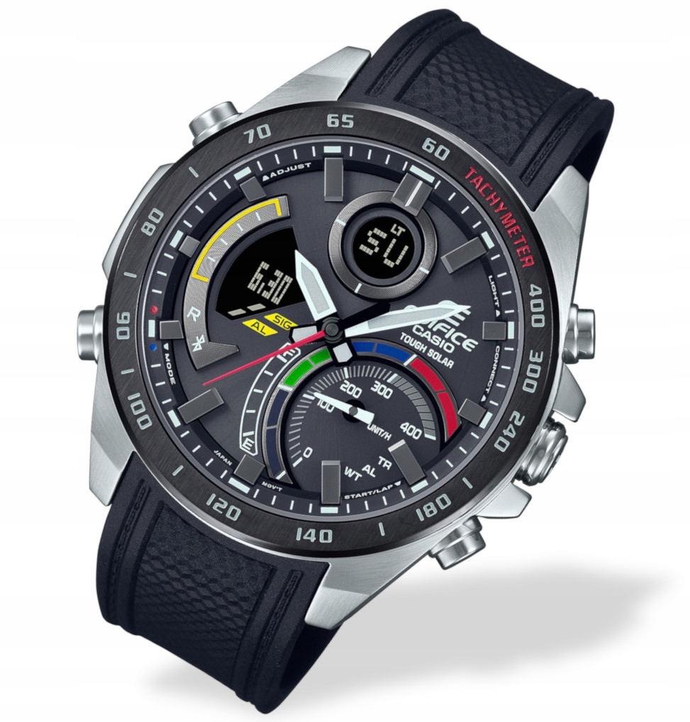 送料無料◆2025新品  900 Ecb Edifice Casio - Największy - sportowe męskie Zegarki 時計