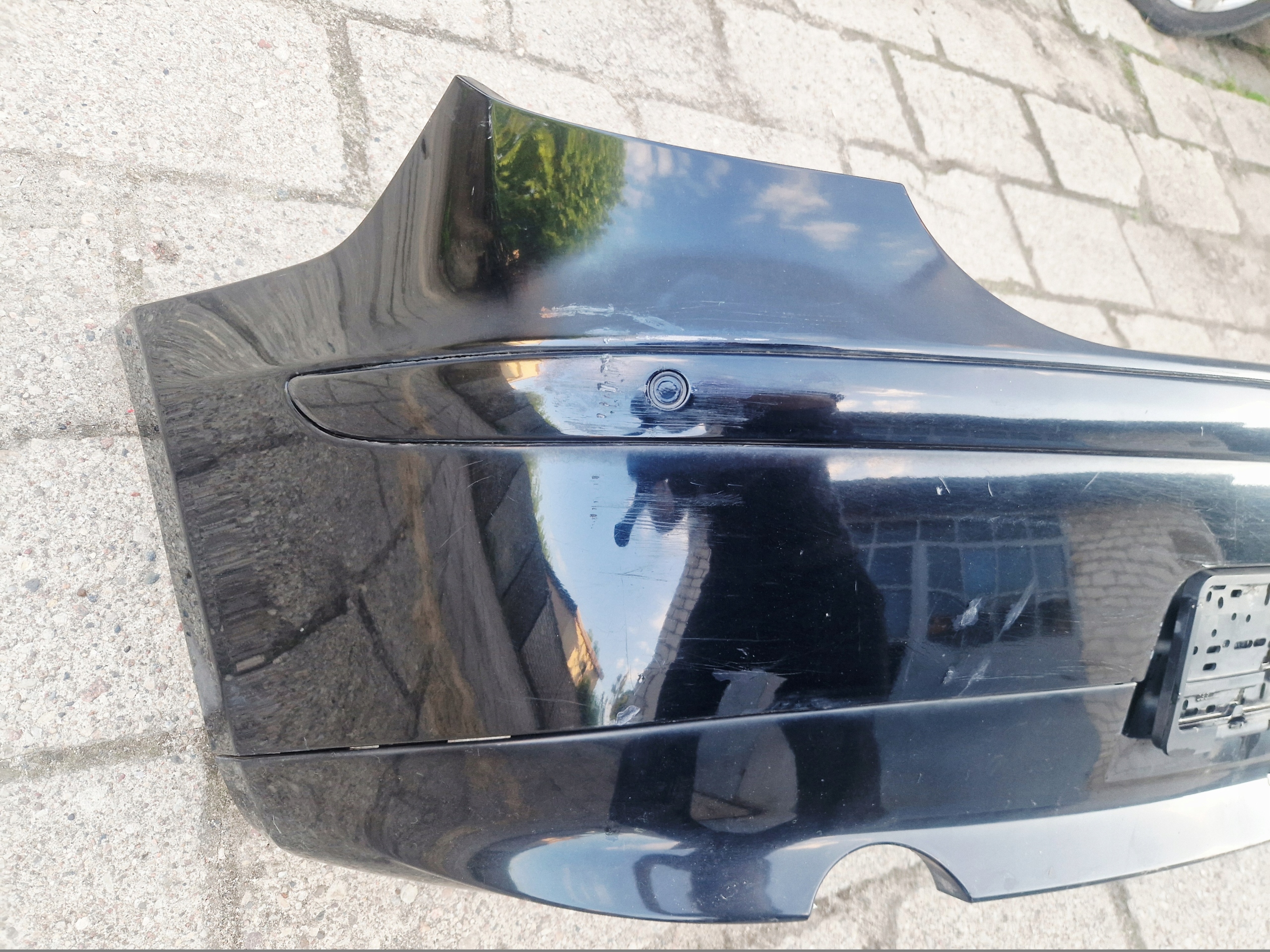 BMW E87 Stoßstange heck TYLNI PDC Farbe 668