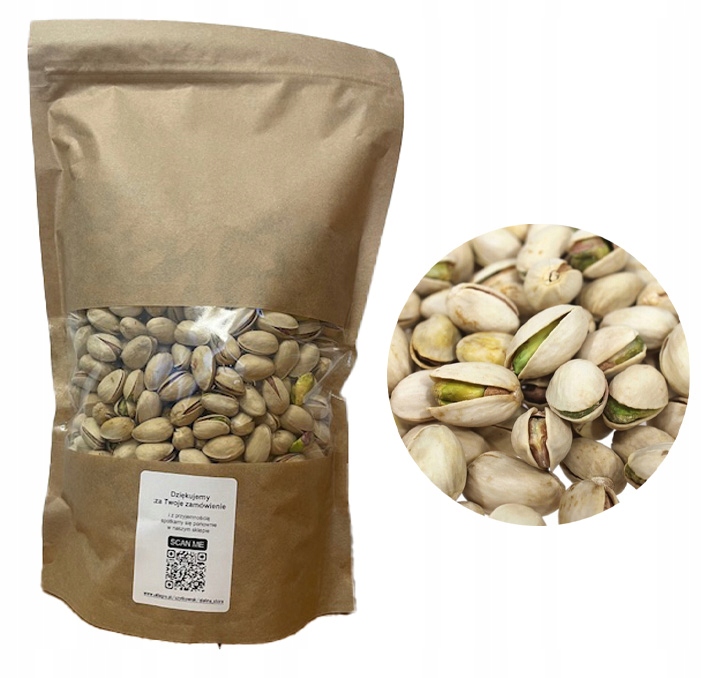 Surové pistácie 1000 g Dalina ve skořápce Čerstvé 1KG Zdravé Lahodné Přírodní