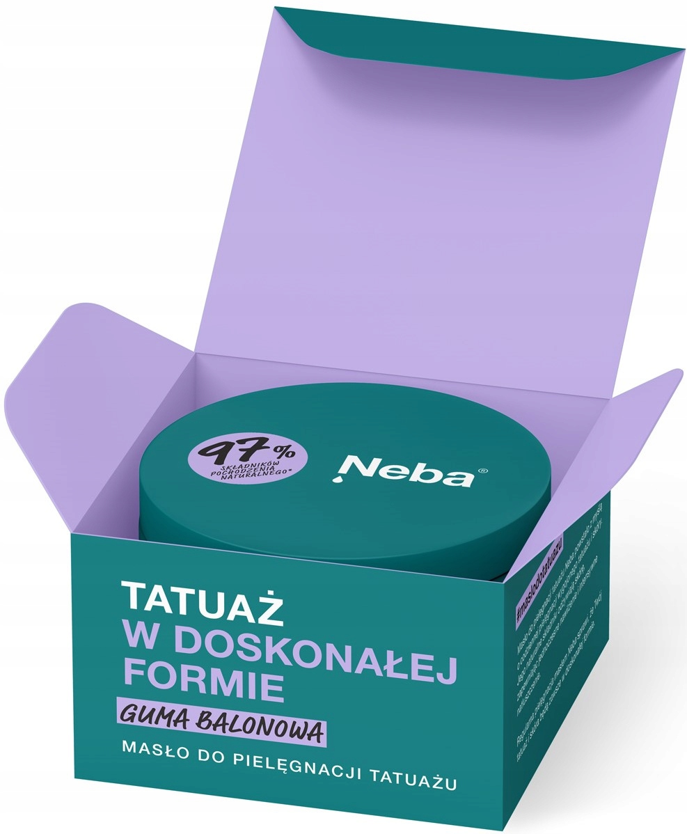 

Masło krem do Tatuażu Guma Balonowa Neba 100 ml