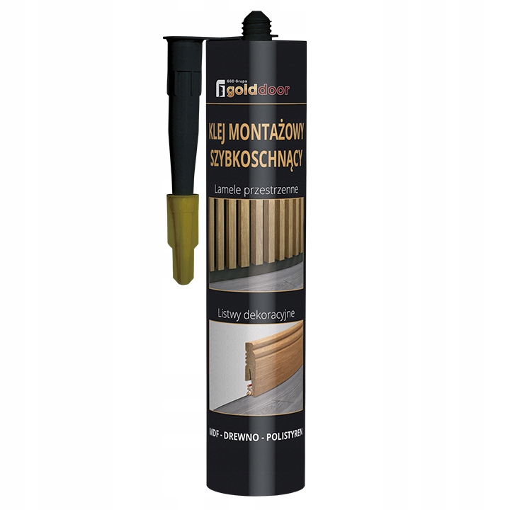 KLEJ MONTAŻOWY DO LISTWA PRZYPODŁOGOWA BIAŁA MDF LAMEL