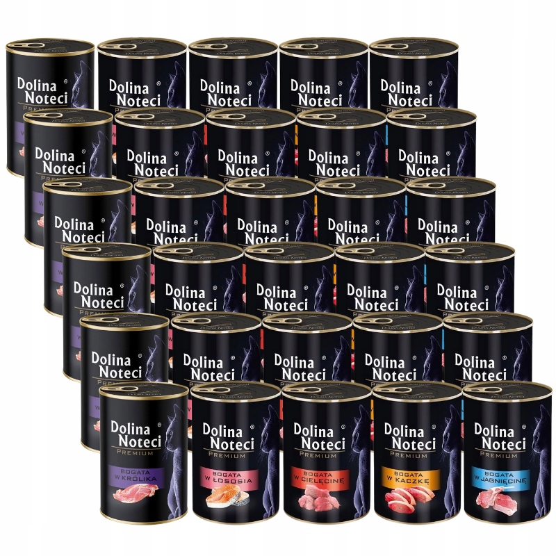 Dolina Noteci Premium pro kočky Mix Chutí 30x400 g
