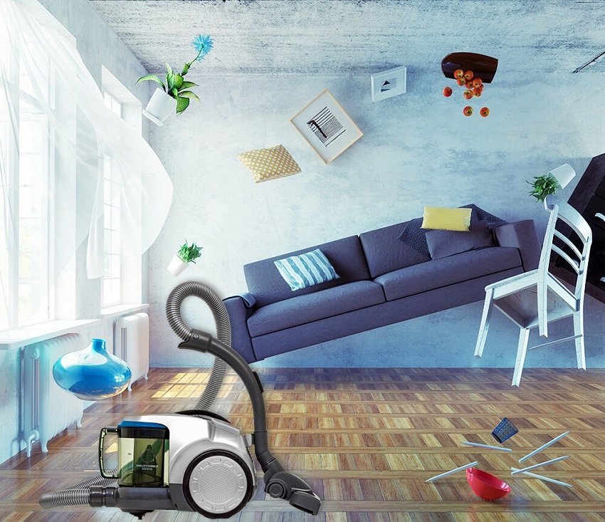 Bezsáčkový vysavač Black+Decker, BXVML700E, turbo cyklonový, 5m kabel, ak.r