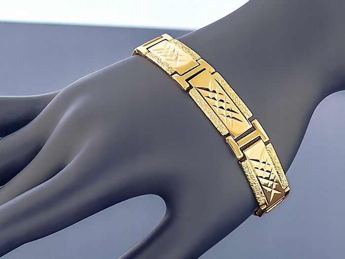 

Elegancka złota bransoletka 14k ! Jakość !
