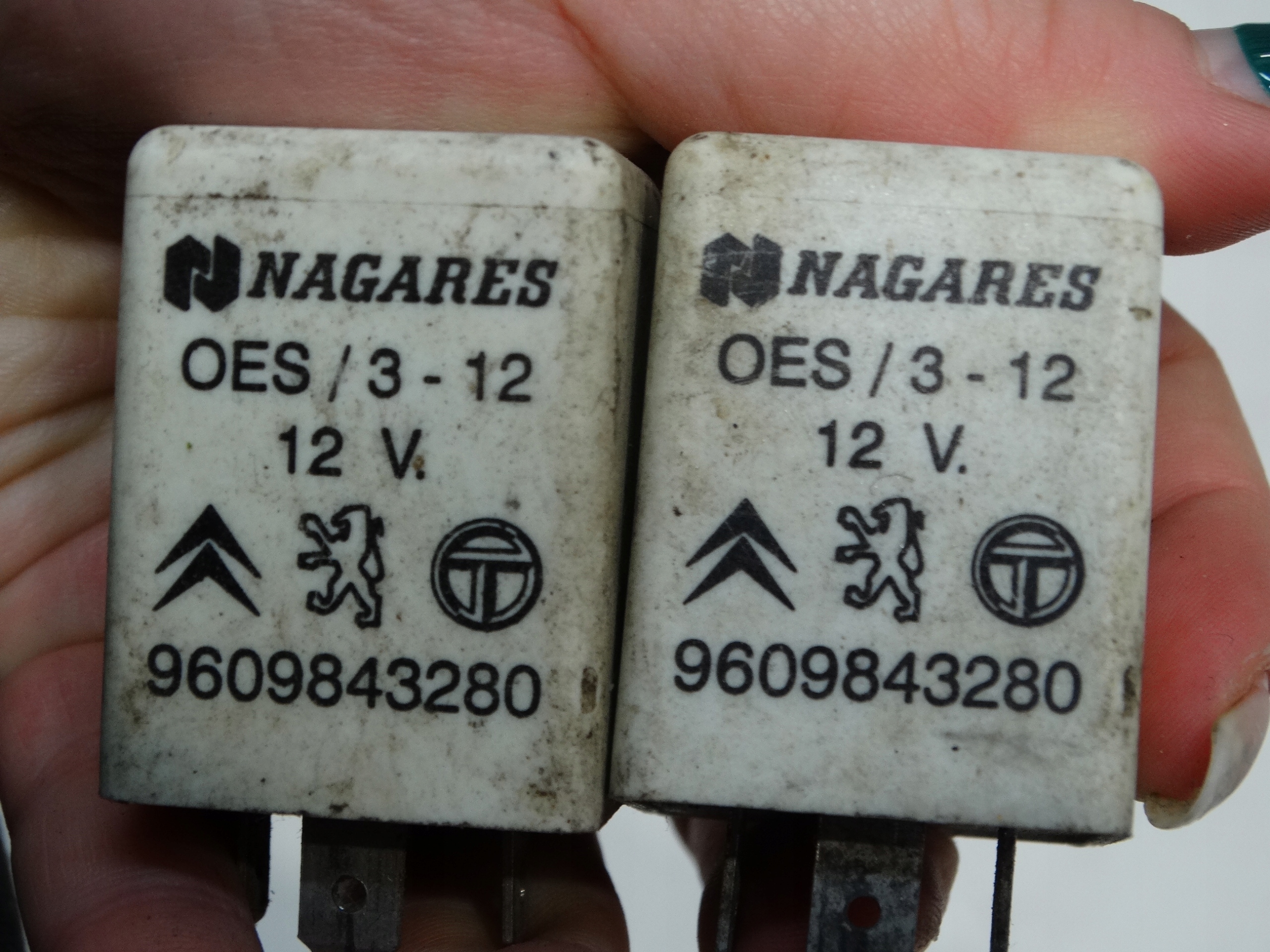relay 12V CITROEN 9609843280