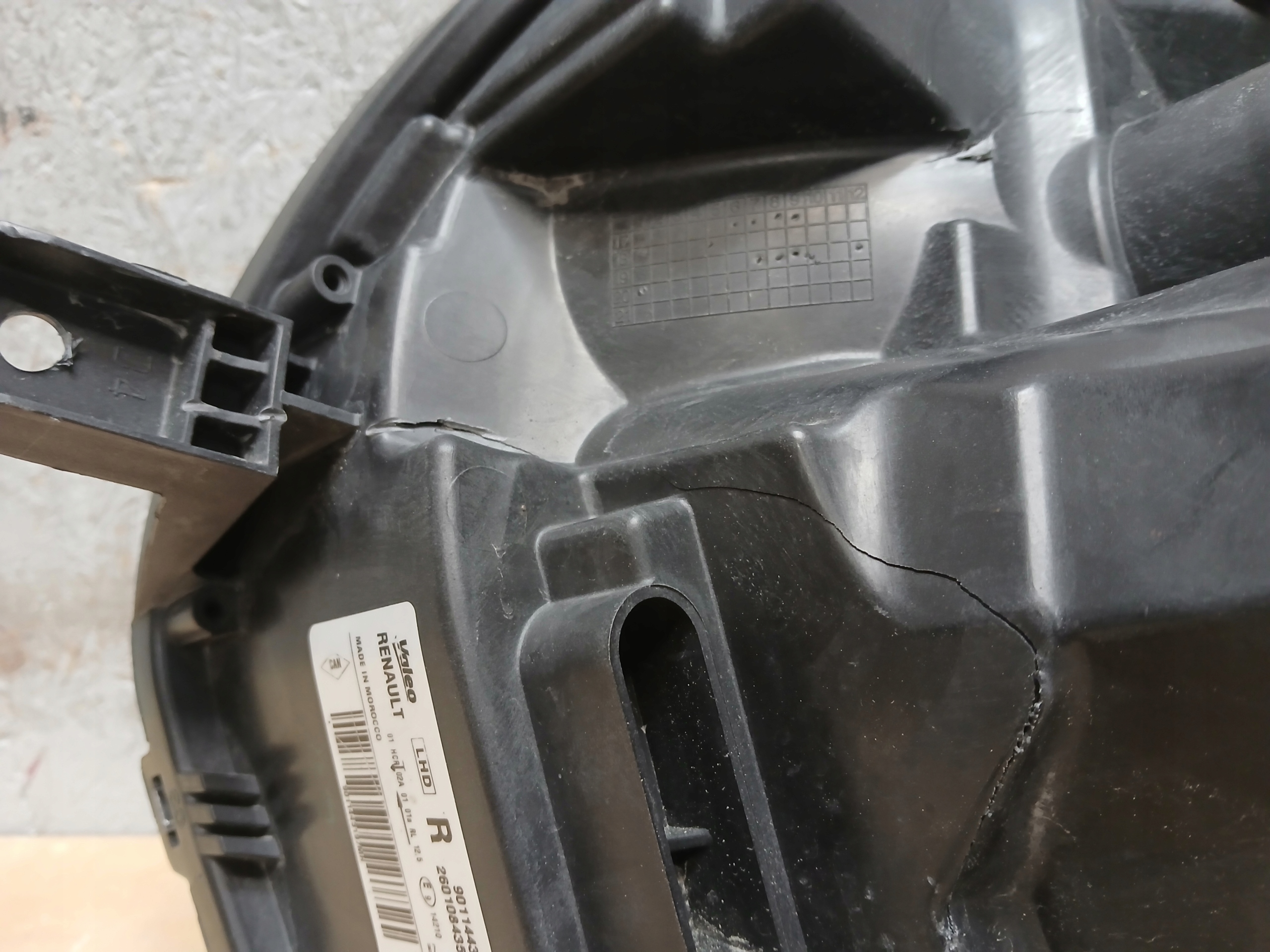 light front right DACIA SANDERO II 2 LIFT LED 260108435R
