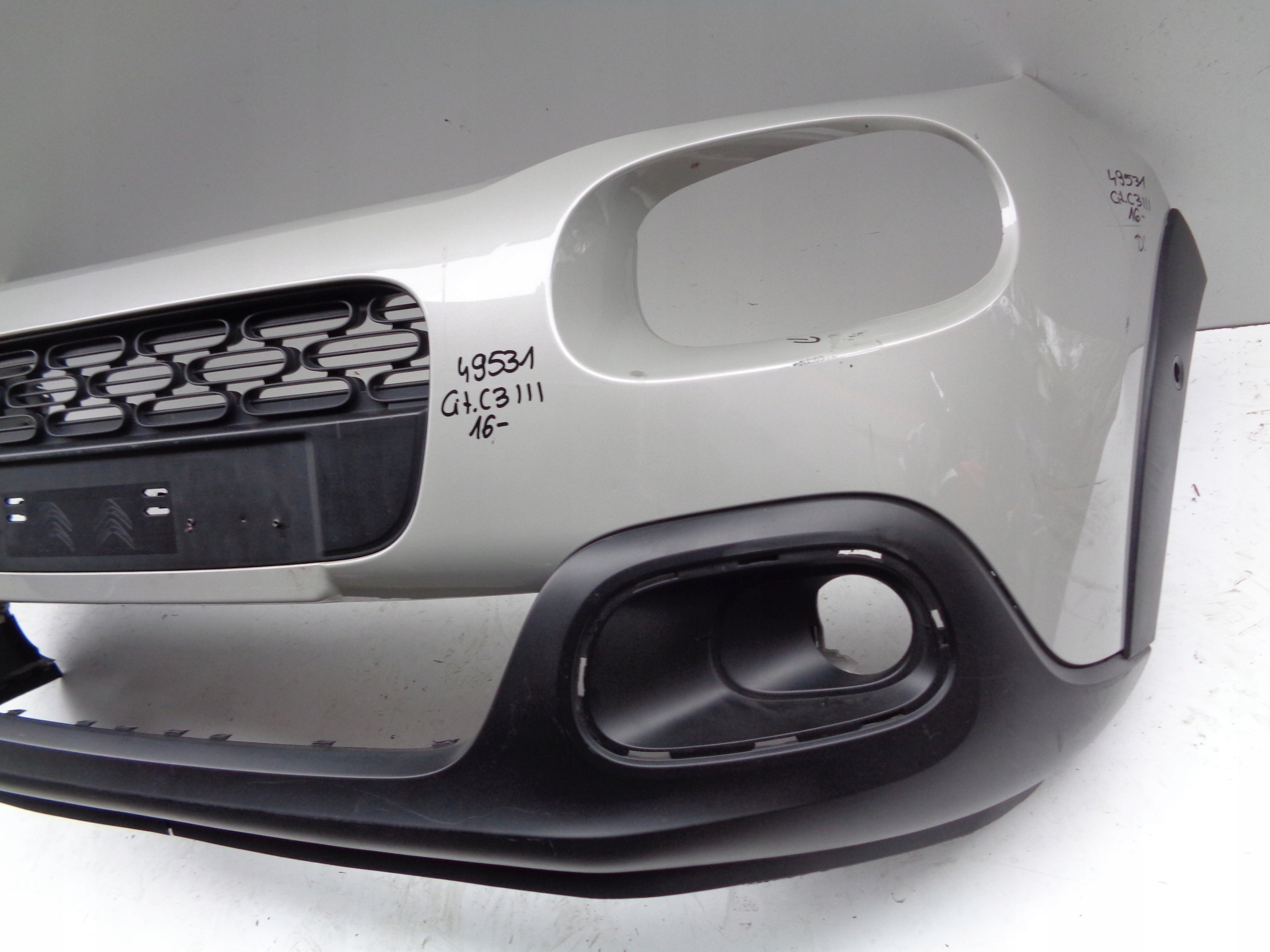 front bumper CITROEN C3 III 16- NR 49531